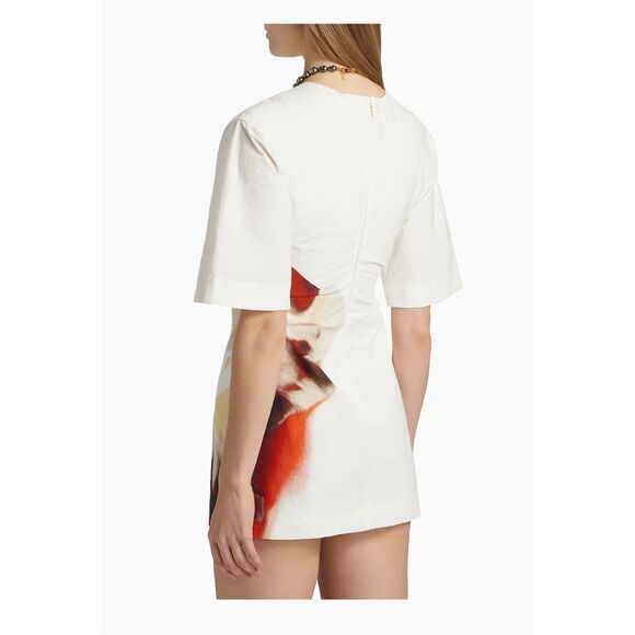 Significant Other Astryd Floral Stretch-Cotton Minidress US size 4 - Picture 2 of 12